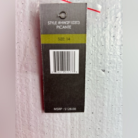 Sharagano 14 Workwesr High Neck Dress with Button Accent NWT in Burnt Orange - Picture 8 of 10